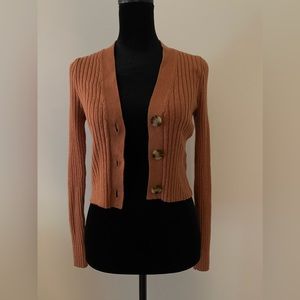 MADEWELL Women’s Brenville Crop Cardigan Sweater